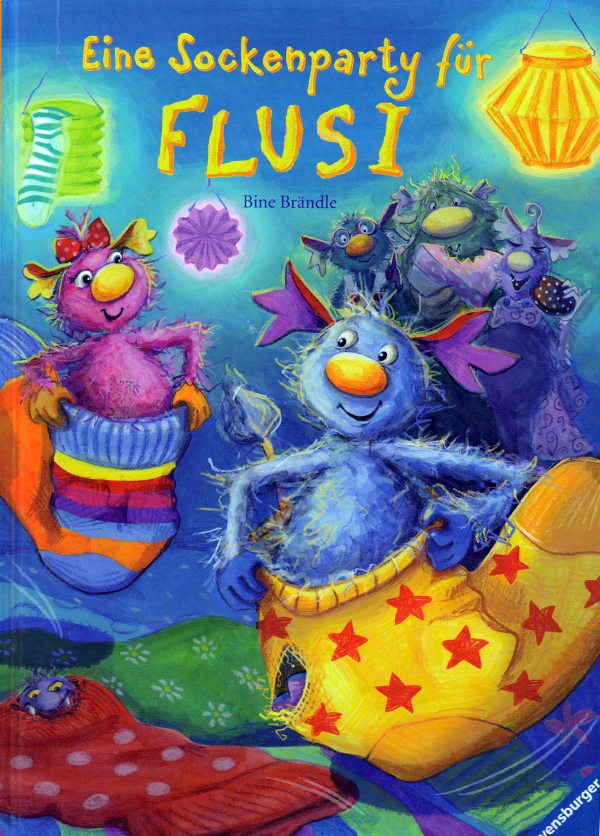 Eine Sockenparty für Flusi von Bine Brändle | Rezension von der Buchhexe